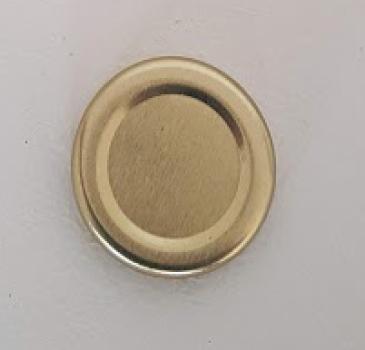 DECKEL METALL FÜR GLAS 50GR.
